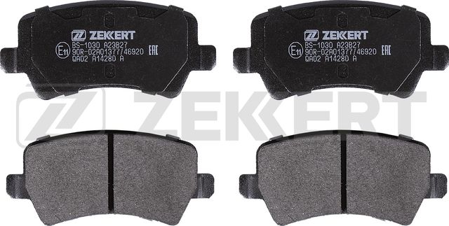 Тормозные колодки Zekkert задние для Volvo V70 II 2001-2008. Артикул BS-1030