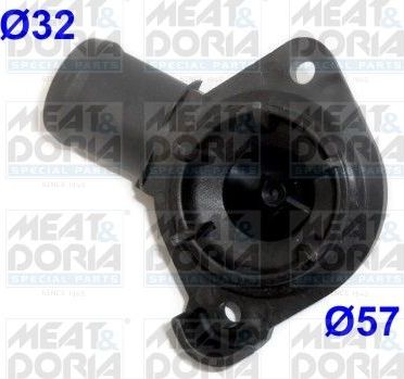 Фланец системы охлаждения Seat Ibiza V 1.4 VW Golf VI 1.4 Meat & Doria. Артикул 93151