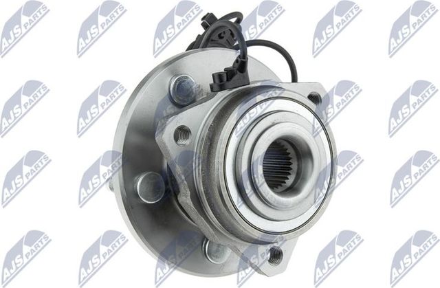 Ступица колеса с интегрированным подшипником NTY передняя правая для Jeep Cherokee III (KJ) 2001-2008. Артикул KLP-CH-024