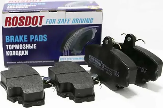 КОЛОДКА ТОРМ ЛАДА ЛАРГУС ПЕР (ДВ 8 КЛ.) (К-Т) ROSDOT FDK-LOG-009 Rosdot. Артикул 411009039