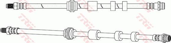 Тормозной шланг TRW. Артикул PHB692