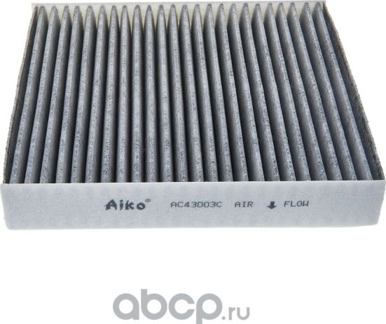 Угольный фильтр салона RENAULT Logan II, LADA Vesta, Xray (2012-) (Aiko). Артикул AC43003C