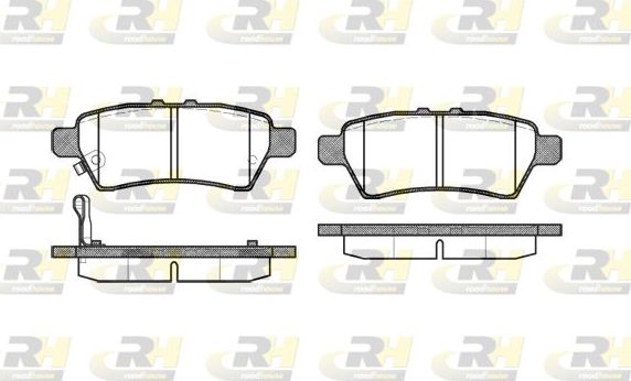 Тормозные колодки RoadHouse. Артикул 21188.01