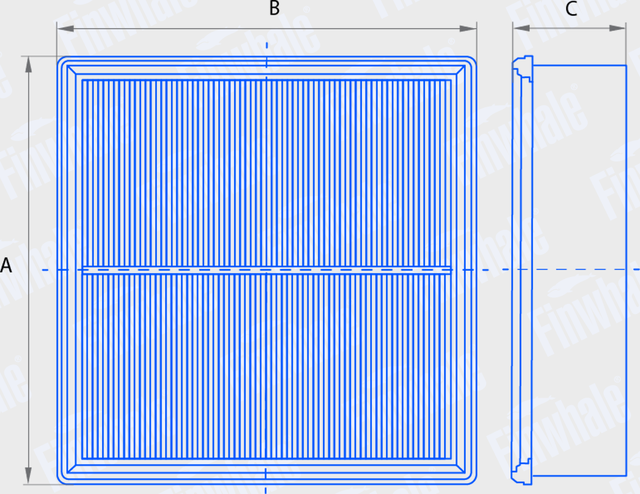 Воздушный фильтр Finwhale. Артикул AF929