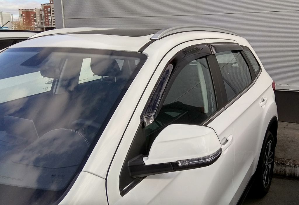 Дефлекторы SIM для окон FAW Besturn X40 2018-2026. Артикул SFAWBX401832