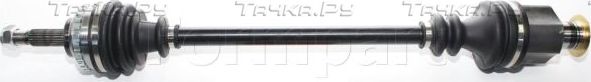 Полуось (привод в сборе, приводной вал) Formpart. Артикул 22380096/S