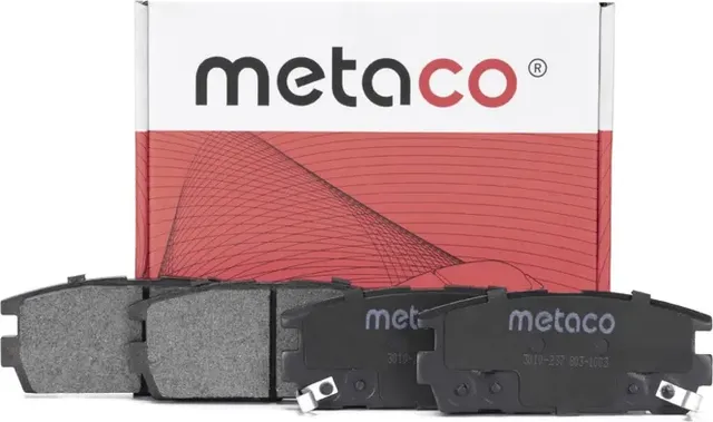 Колодки тормозные задние дисковые к-кт (Metaco) Metaco. Артикул 3010237