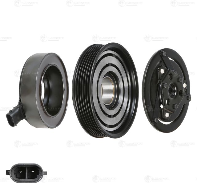 Муфта компрессора кондиционера Luzar для Renault Scenic II 2003-2008. Артикул LMAC 0903