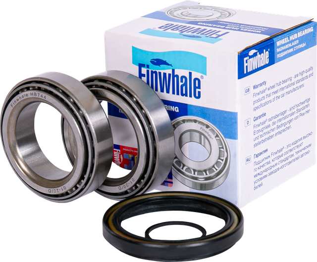 Ступичный подшипник (комплект) Finwhale передний для Mitsubishi L300 II 1986-2006. Артикул HB744