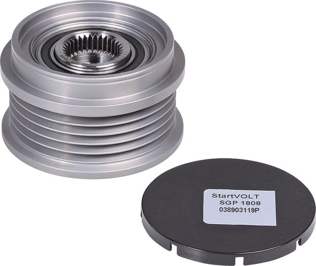 Муфта генератора обгонная StartVOLT для Skoda Superb I 2001-2008. Артикул SGP 1808