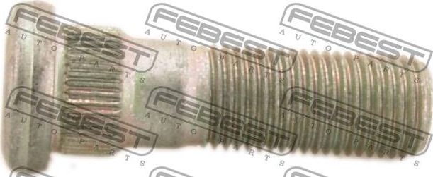 Шпилька колеса (болт ступицы) Febest для Subaru Legacy I 1989-1994. Артикул 0884-001