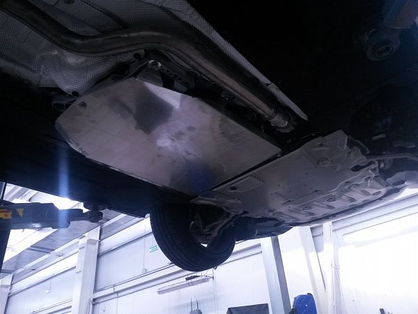 Защита алюминиевая АВС-Дизайн для АКПП BMW 4 F32, F33, F36 рестайлинг 2017-2026. Артикул 34.13ABC