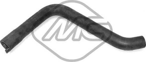 Патрубок радиатора (системы охлаждения) Metalcaucho. Артикул 08570