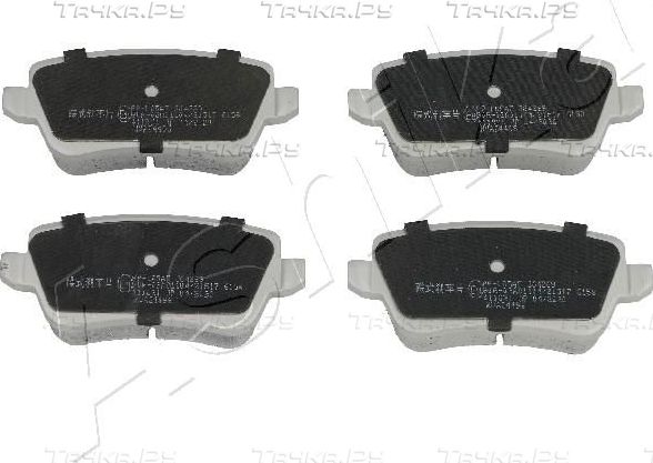 Тормозные колодки ASHIKA задние для Volvo S80 II 2006-2016. Артикул 51-0L-L05