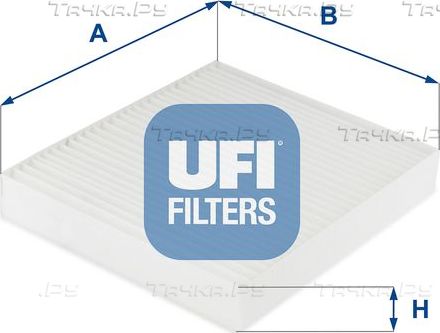 Салонный фильтр UFI для Suzuki Vitara II 2015-2026. Артикул 53.249.00