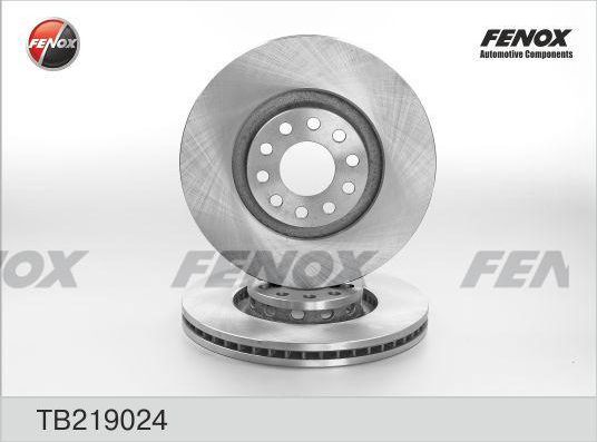Тормозной диск Fenox передний для Volkswagen Passat B5 1996-2005. Артикул TB219024
