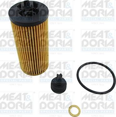 Масляный фильтр Meat & Doria для BMW 2 F22 2014-2026. Артикул 14456