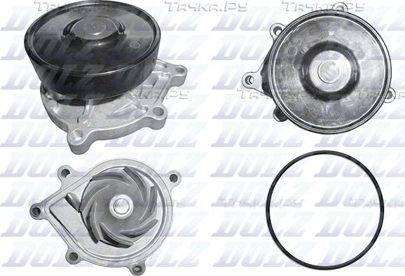 Помпа (водяной насос) Dolz для MINI Clubman I (R55) 2010-2014. Артикул B239