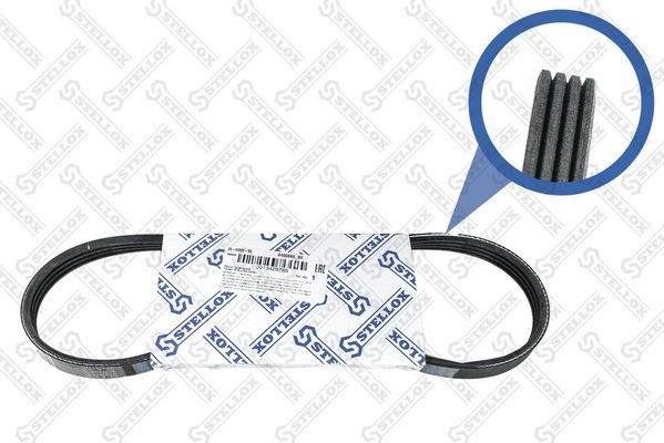Приводной ремень поликлиновой Stellox для Fiat Panda II 2003-2012. Артикул 04-00665-SX