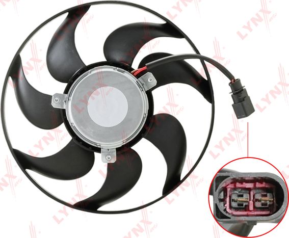 Вентилятор радиатора двигателя LYNXauto. Артикул RF-1882