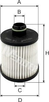 Масляный фильтр MFilter. Артикул TE 4050