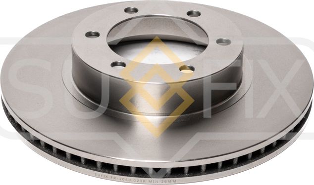 Диск тормозной передний (338x28) (Sufix). Артикул FX1080