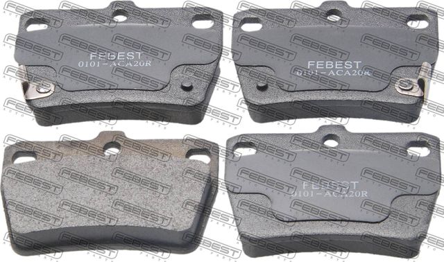 Тормозные колодки Febest. Артикул 0101-ACA20R