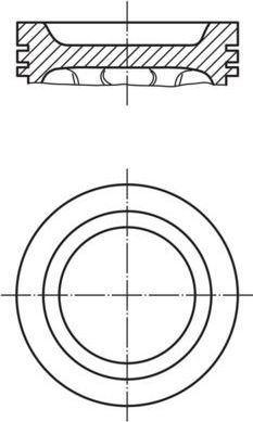 Поршень Mahle для Renault 11 1987-1988. Артикул 021 83 00