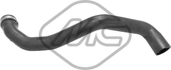 Патрубок радиатора (системы охлаждения) Metalcaucho для Mercedes-Benz M-Класс II (W164) 2005-2011. Артикул 99171