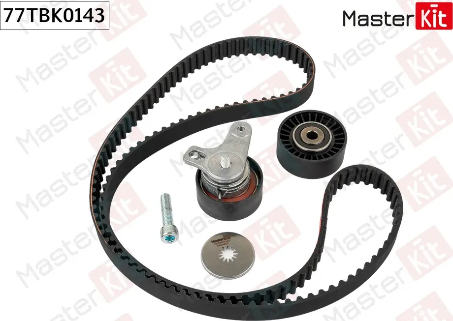 Комплект ремня ГРМ GM/OPEL 2.0D 07 (Master KIT). Артикул 77TBK0143