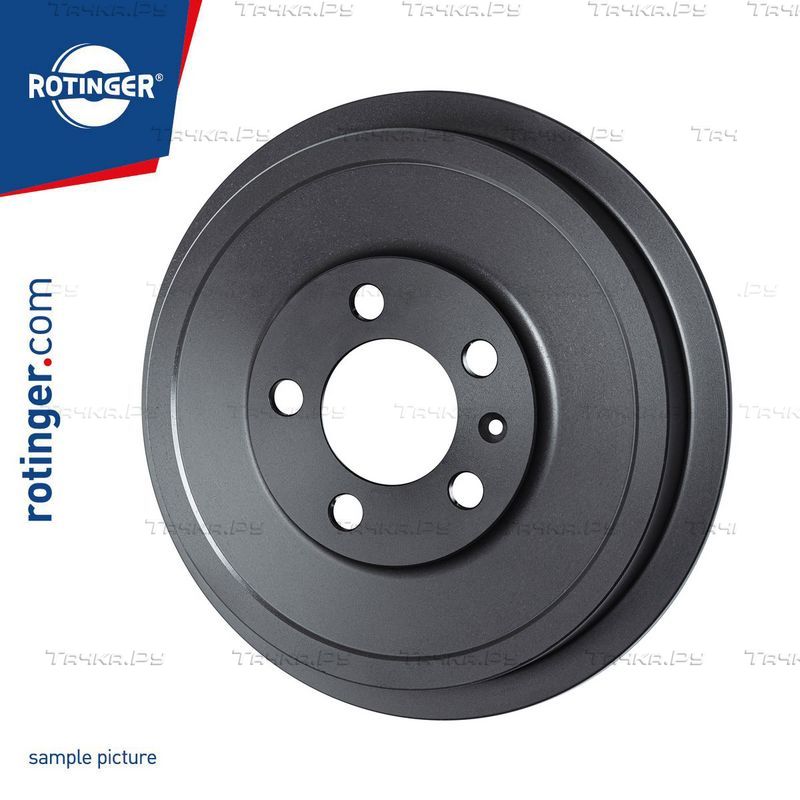 Тормозной барабан Rotinger GRAPHITE LINE задний для Suzuki SX4 I (Classic) 2006-2015. Артикул RT 61132-GL