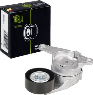 Натяжной ролик (натяжитель) приводного клинового зубчатого ремня Trialli для Alfa Romeo 159 2005-2011. Артикул CM 5446