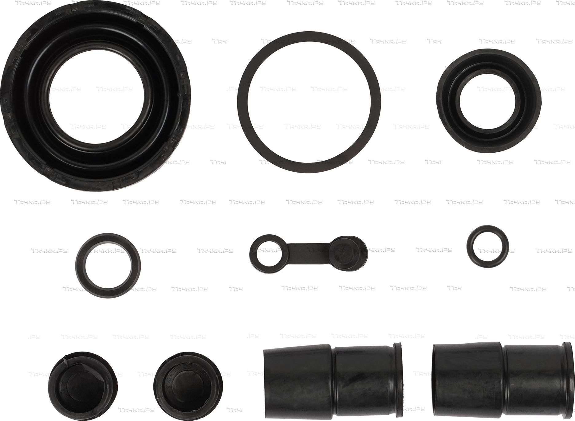 Ремкомплект тормозного суппорта Trialli задний для Toyota Yaris II 2005-2012. Артикул RCF 032003