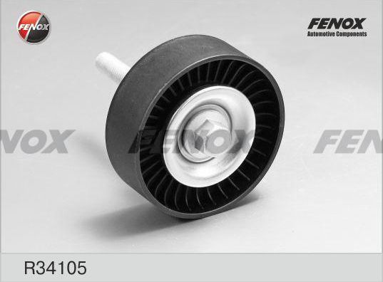 Направляющий (ведущий) ролик приводного поликлинового ремня Fenox. Артикул R34105