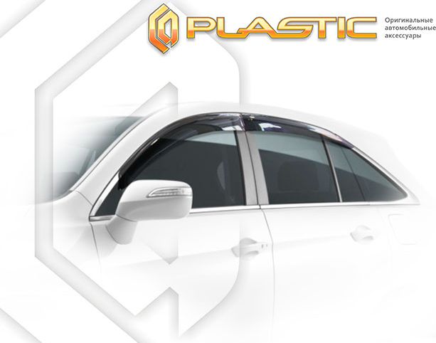 Дефлекторы СА Пластик для окон (Classic полупрозрачный) Acura RDX  2012–2024. Артикул 2010030310893