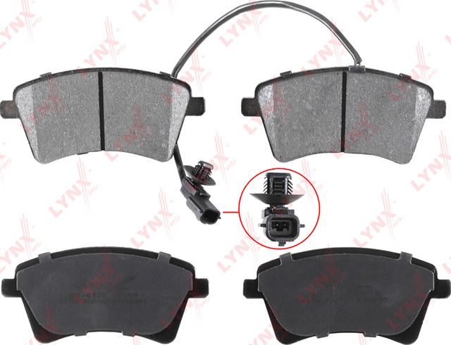 Тормозные колодки LYNXauto. Артикул BD-6320