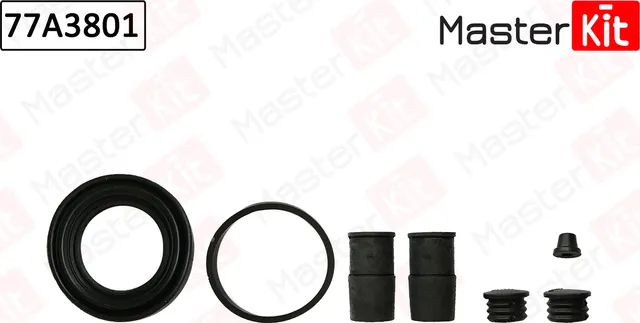 Ремкомплект тормозного суппорта KIA RIO II (JB) 2005 - (Master KIT). Артикул 77A3801