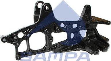 Кронштейн рессоры Sampa левый для Mercedes-Benz Actros MP3 2008-2012. Артикул 200.442