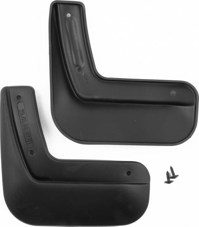 Брызговики Frosch (в пакете) задняя пара для Kia Rio IV X-Line 2017-2026. Артикул NLF.25.45.E11