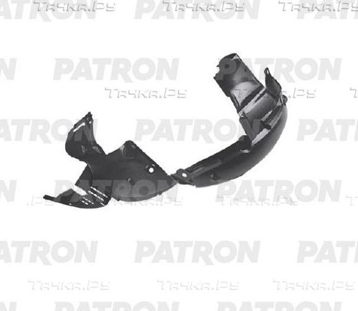 Подкрылок Patron передний левый для Renault Clio II 2001-2013. Артикул P72-2335AL