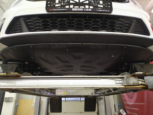 Защита композитная АВС-Дизайн для картера и КПП Kia Ceed III 2018-2026. Артикул 11.35k