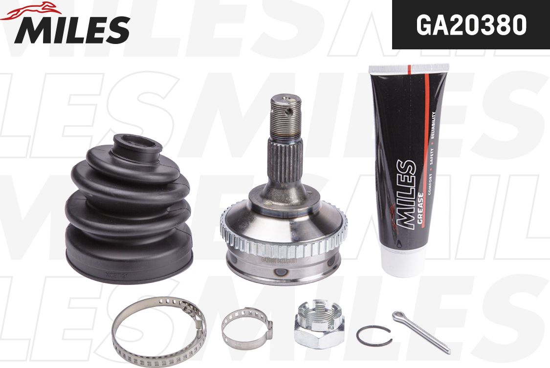 Шрус наружный (граната) Miles. Артикул GA20380