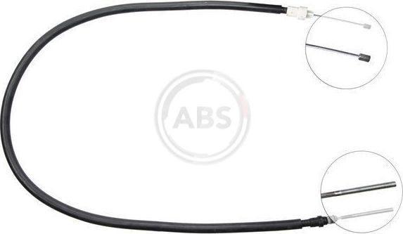 Трос ручника (тросик ручного тормоза) ABS. Артикул K13267