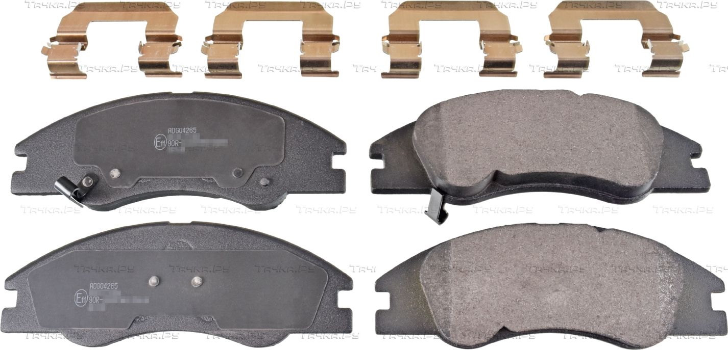 Тормозные колодки Blue Print передние для Kia Spectra II 2004-2009. Артикул ADG04265