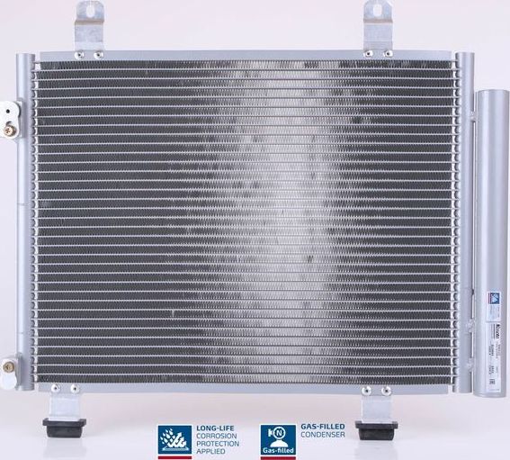 Радиатор кондиционера (конденсатор) Nissens (алюминий). Артикул 940122