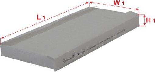 Салонный фильтр Sakura. Артикул CA-1910