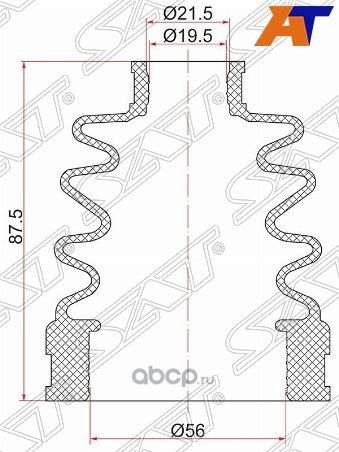 ПЫЛЬНИК ШРУСА C-1170T (SAT). Артикул C1170T