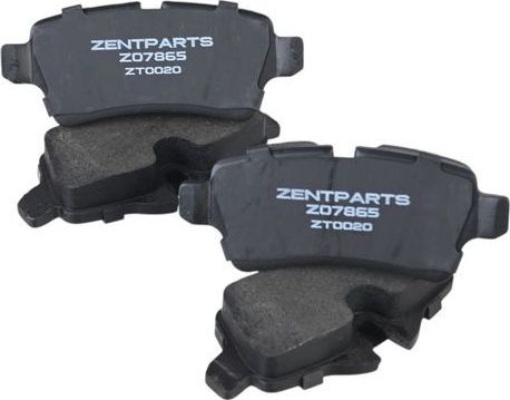 Тормозные колодки Zentparts. Артикул Z07865