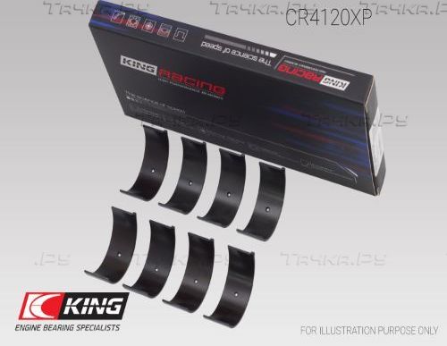 Вкладыши шатунные King для Mitsubishi Galant VIII 1996-2004. Артикул CR4120XP