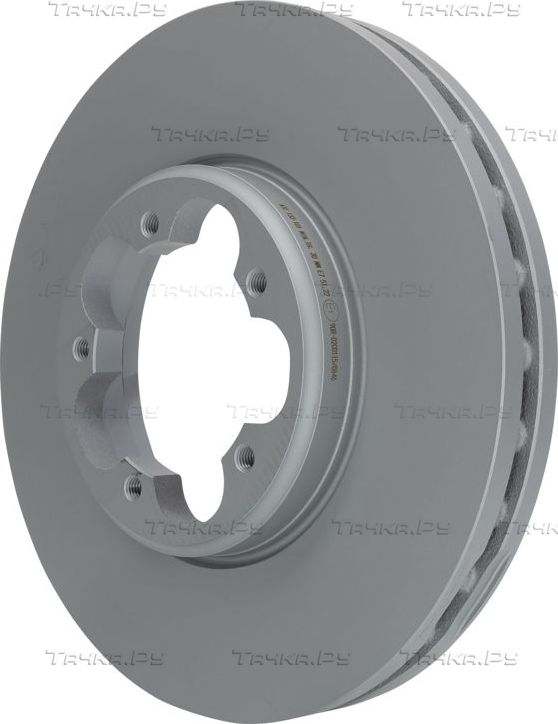 Тормозной диск ATE передний для Ford Transit Custom I 2012-2026. Артикул 24.0133-0101.1
